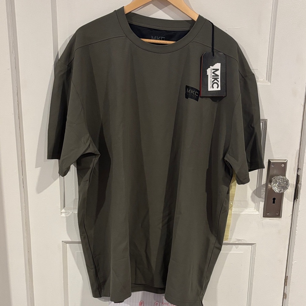 Montana Knife Co NWT Men’s size 3xl olive green tactical tee shirt